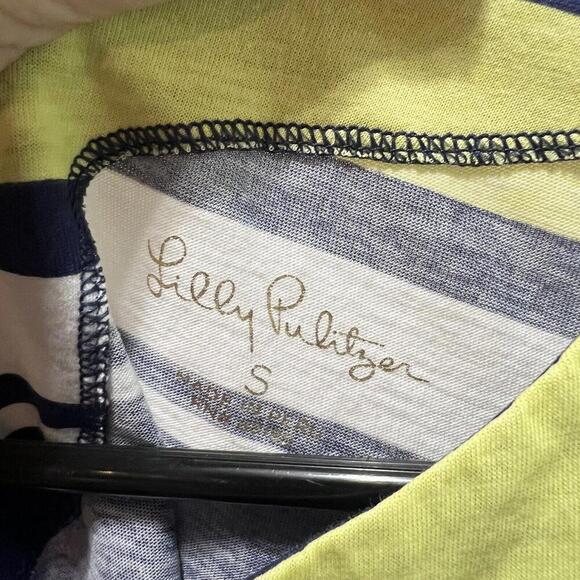 Lilly Pulitzer Women's‎ S 'Waverly' Top Stripes - Picture 3 of 4